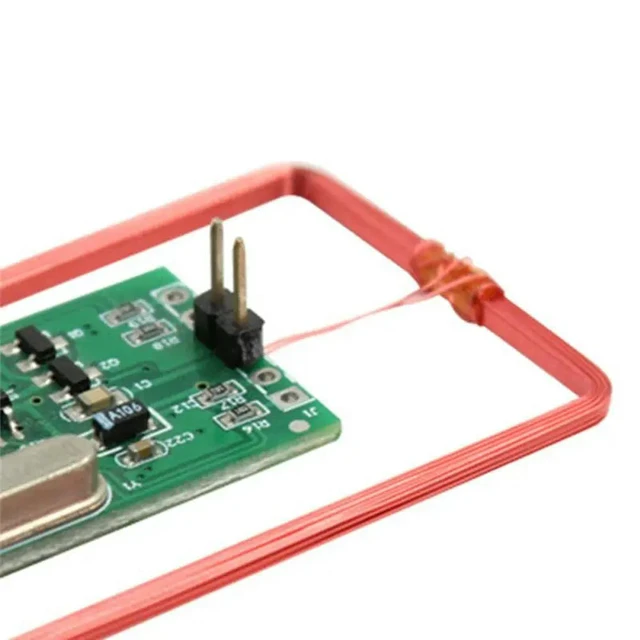 Alt view image 3 of 3 - RFHID Access Control Card Reader Module 125KHZ Embedded RF Card Reader Module WG Output