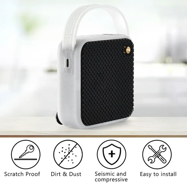 Alt view image 2 of 3 - Lightweight Speaker Cover With Handle Bluetooth-compatible Speaker Cover Anti Scratch Speaker Case Protector for Marshall Willen