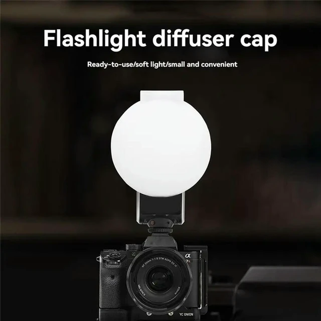 Alt view image 3 of 3 - For Lux Senior Speedlite Flash Diffuser Soft Box Case Soft Diffuser Lamp Cover