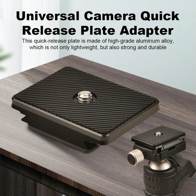 Alt view image 3 of 3 - For BEXIN 200PL-PRO Camera Quick Release Plate Camera Tripod Quick Release Plate for for Manfrotto RC2 Ball Head Camera Tripod