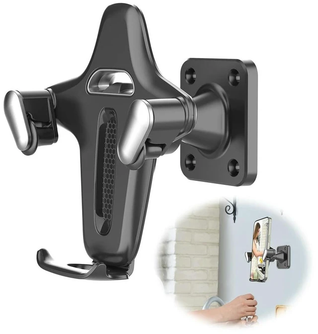 Main image of Shower Phone Holder Fit 4.7-7.2 Inch phone Mobile Cell Phone Holder for Shower Mirror Kitchen Window & Bathroom