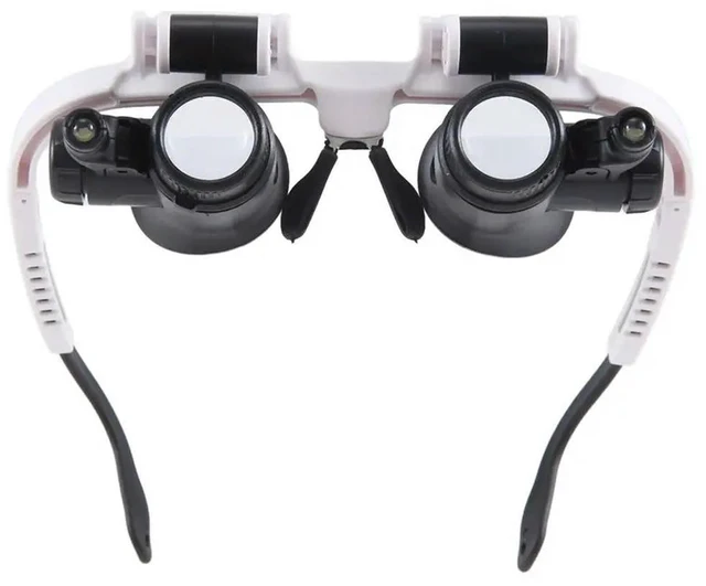 Main image of 9892H-1 Spectacle Magnifier Multifunctional Headband Magnifying Glasses With Light With 8X 15X 23X Lens
