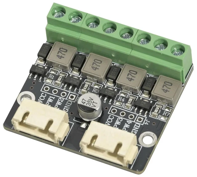 Main image of 4Channel PT4115E LED Constant Current Driver Board, DC 650V Input PWM Dimming LED Drive Module, 4 Independent Channels