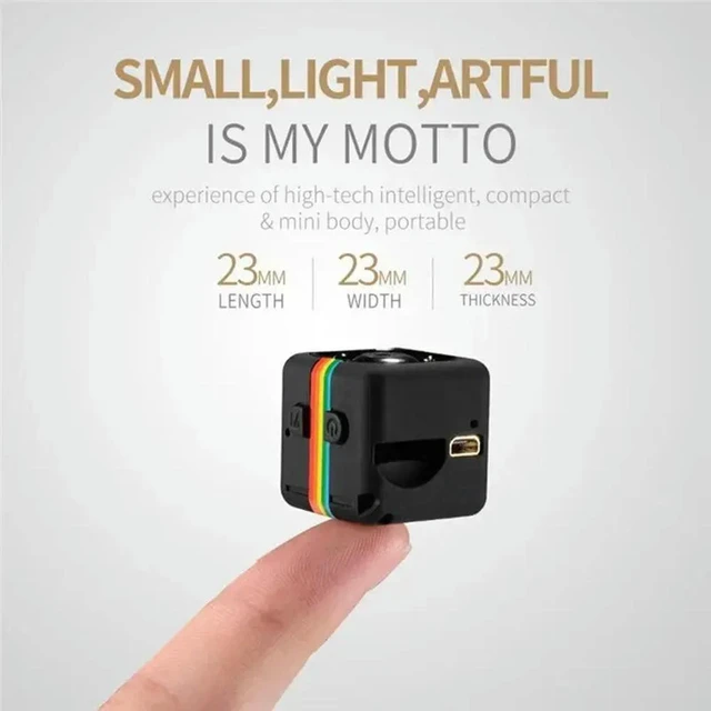 Alt view image 2 of 3 - SQ11 1080P Camera HD Micro Camera 30 Frame Action Video Camera Sports DV Outdoor Night Vision Support 128G C