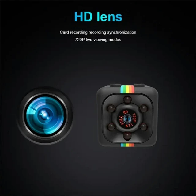 Alt view image 3 of 3 - SQ11 1080P Camera HD Micro Camera 30 Frame Action Video Camera Sports DV Outdoor Night Vision Support 128G C