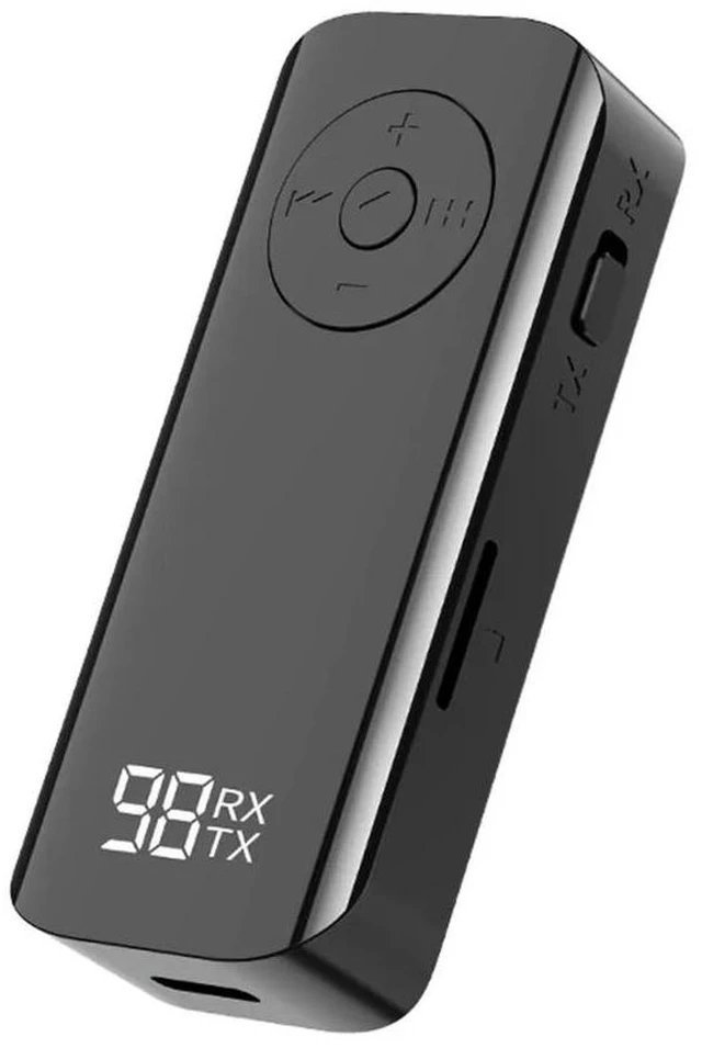 Main image of Bluetooth-compatible 5.3 Jack Audio Receiver 3.5mm AUX Adapter with LED Display for Car Headphone Speaker Music