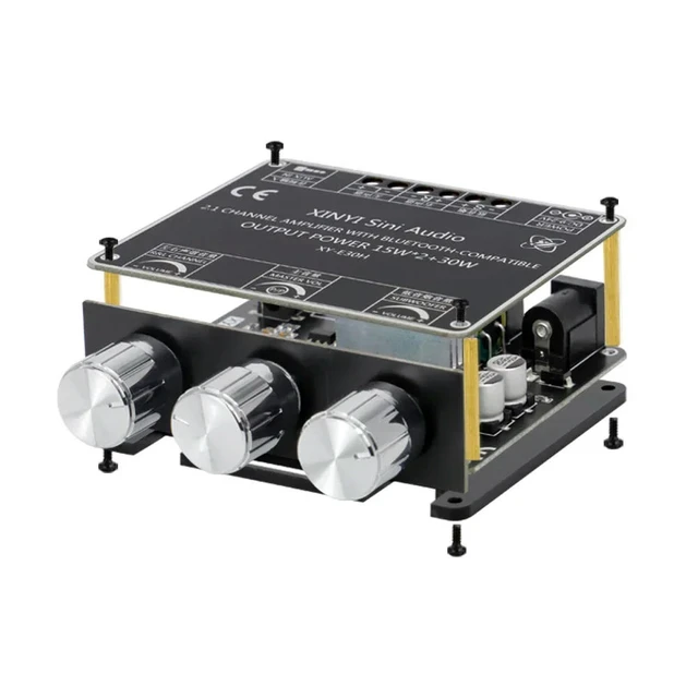Alt view image 3 of 3 - 1PCS XY-E30H 2.1 channel Bluetooth audio power amplifier board module high and low bass subwoofer app xinyilian