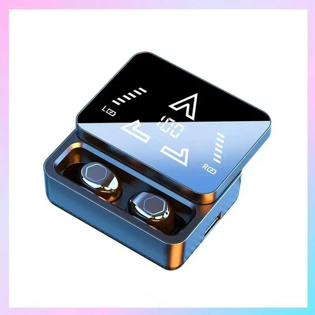 Main image of High Accuracy Two Way Bluetooth M48 Pro Language Translator Earbuds 144 Languages Device Black