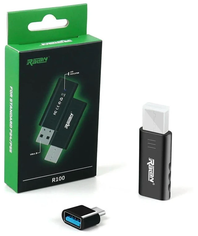 Main image of Controller PC Adapter USB Receiver Bluetooth-Compatible 5.3 Gamepad Converter Controller Adapter for Controller