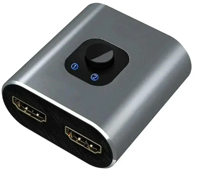 Main image of -Compatible Splitter 4K Bi-Direction Switch 1X2/2X1 HD 2 Input 1 Output For PS4/5 TV Box Switching Adapter Switcher