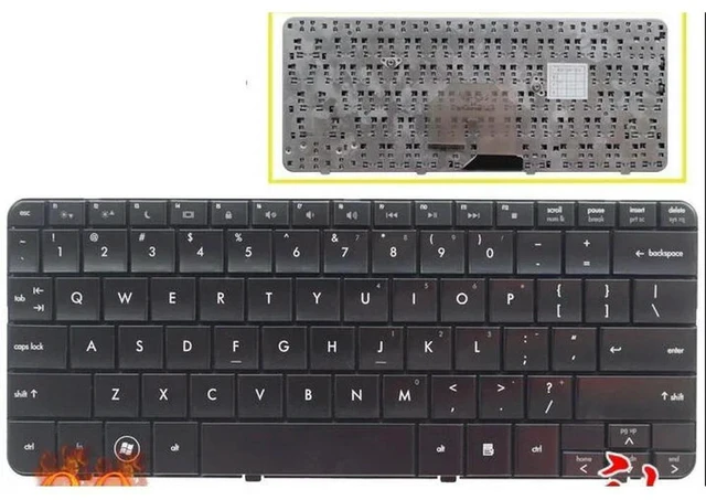 Main image of Laptop Keyboard for dv2-1005AX 1124 1006AX 1201 US Layout