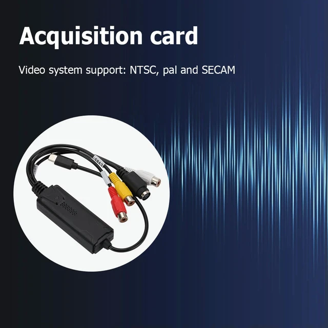 Alt view image 3 of 6 - USB 3.1 Easy Cap Video Audio Converter 1 Channel Type-C DVD Audio Capture Adapter Card Video Capture Converter for PC phone