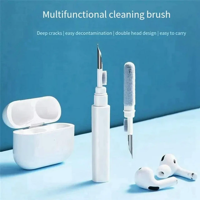 Alt view image 2 of 3 - 10 Pcs Cleaning Soft Brush Bluetooth Earphone Cleaning Brush Earbuds Cleaning Tools Earbuds Case Cleaning Pen White Durable