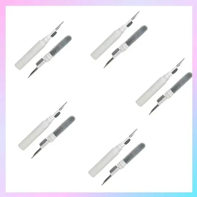 Main image of 10 Pcs Cleaning Soft Brush Bluetooth Earphone Cleaning Brush Earbuds Cleaning Tools Earbuds Case Cleaning Pen White Durable