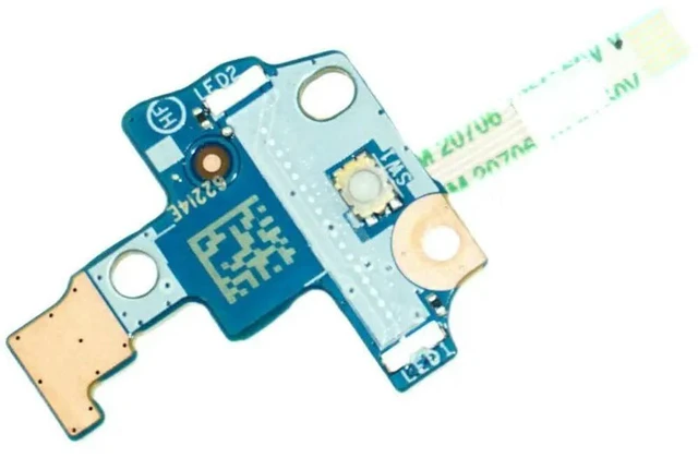 Alt view image 3 of 6 - Power Switch Button Board Cable for 15-CX0071TX 15-CX0076TX 15-CX