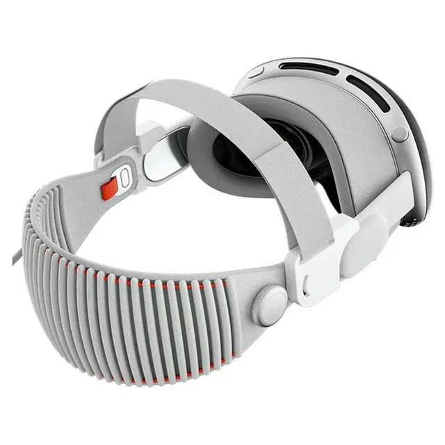 Alt view image 3 of 6 - Top Adapter For Vision Pro For VR Headset Accessories Head Top Strap Adjustable Straps Design