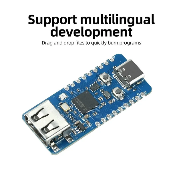 Alt view image 2 of 3 - RP2350-USB-A Mini Development Board Microcontroller Processor Based for Raspberry Pi Pico 2 RP2350A Type C