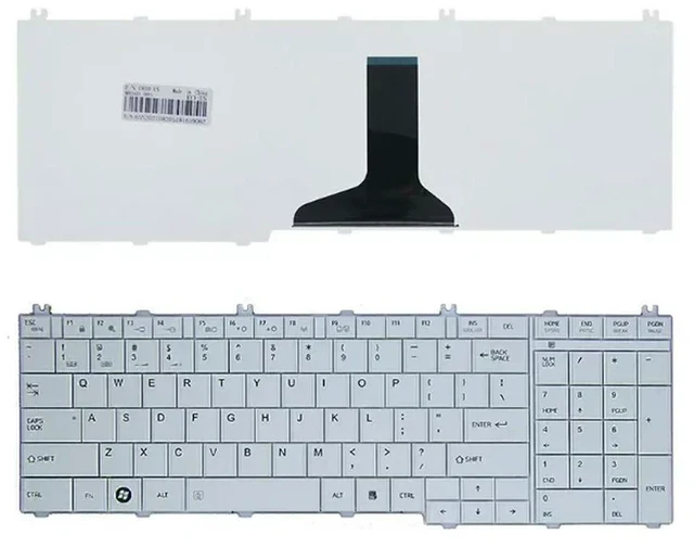 Main image of Laptop Keyboard for L650 L670 C650 C650D C655 C660 L750 L755 US Layout