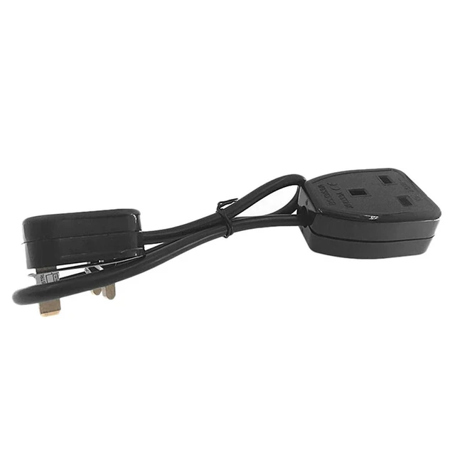 Alt view image 3 of 3 - UK 3 Prong Extension Power Cord,IEC UK Male Plug To Female Outlet Socket Hongkong Power Cable Extented(UK Plug)
