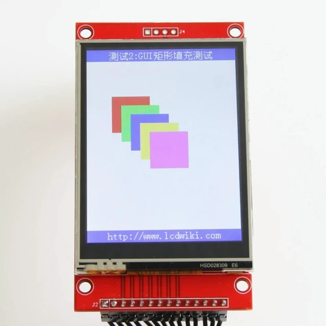 Alt view image 3 of 3 - Touch Panel 2.8 Inch SPI TFT LCD ILI9341 Driver Chip Serial Port Module With PBC 240x320 SPI Serial Display