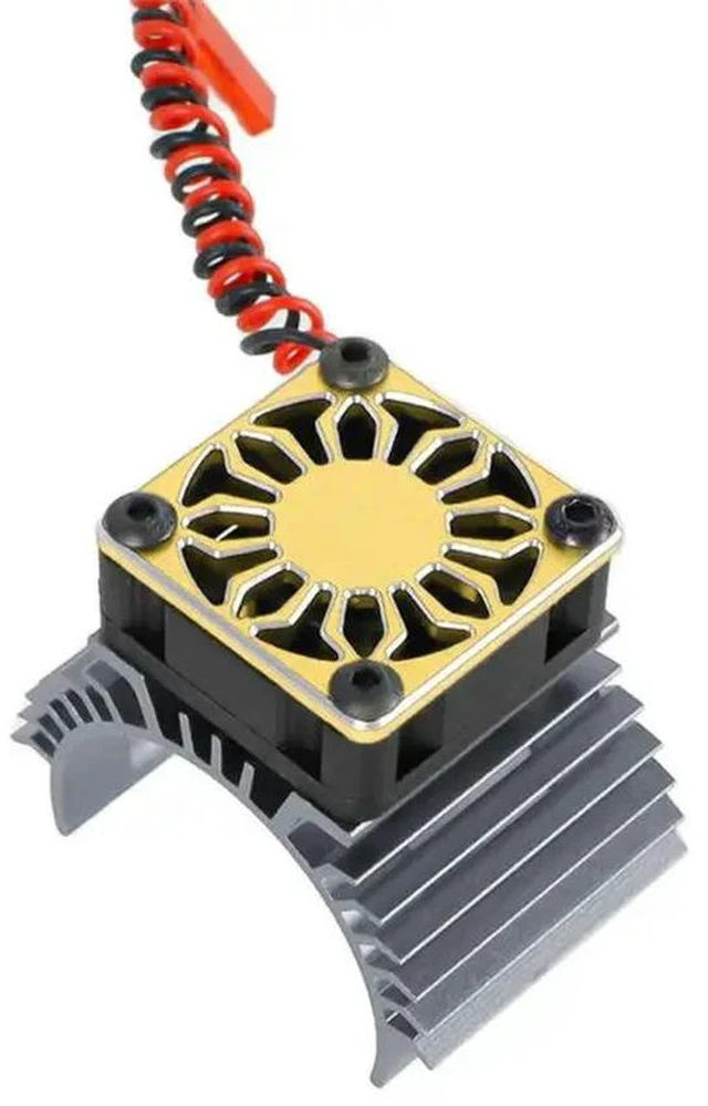 Alt view image 2 of 3 - RC Motor Fan Cooling Fan Heatsink 36Mm For RC Car 1/8 1/10 1/12 Scale 380 540 550 3650 3660 3674 Brushless Motor