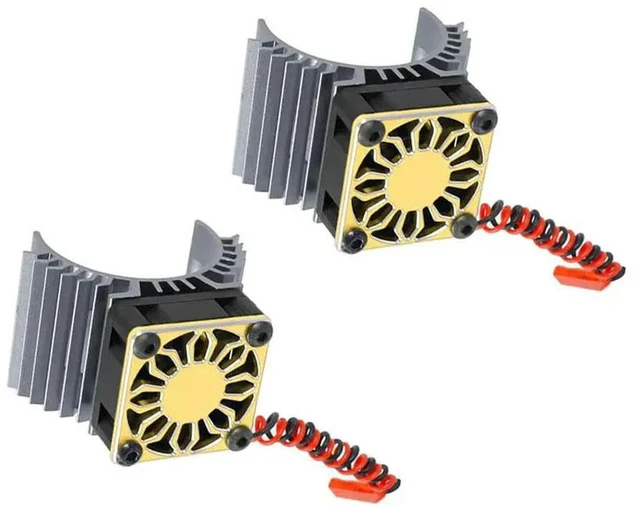 Alt view image 3 of 3 - RC Motor Fan Cooling Fan Heatsink 36Mm For RC Car 1/8 1/10 1/12 Scale 380 540 550 3650 3660 3674 Brushless Motor