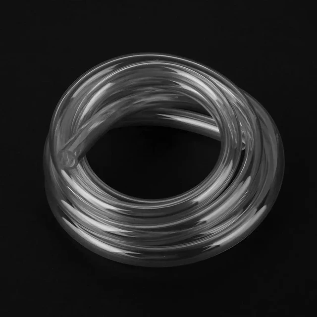 Alt view image 3 of 3 - 2m/6.56ft Water Cooler 9.5x12.7mm Computer Cooling Tube Transparent Water Cooling Block Adapter PVC for Computer PC