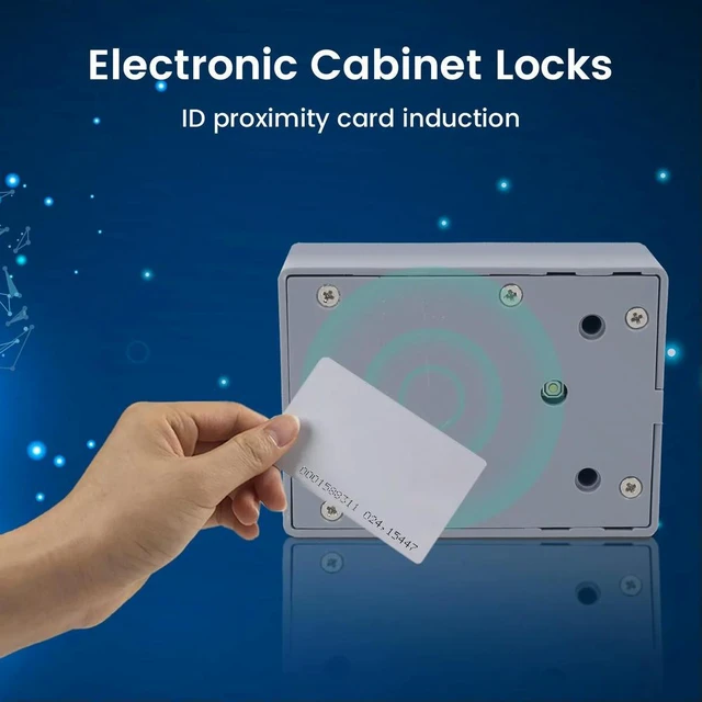 Main image of RFID Electronic Cabinet Lock DIY For Wooden Drawer Cabinet, Ready For Use & Programmable