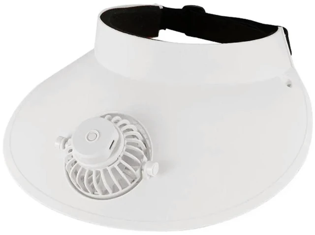Main image of USB Charging Sunscreen Cap Fan Rotatable Sun Protection Hat Fan 3 Wind Speed Cooling Fan Hat Wide Brim for Travel Vacation