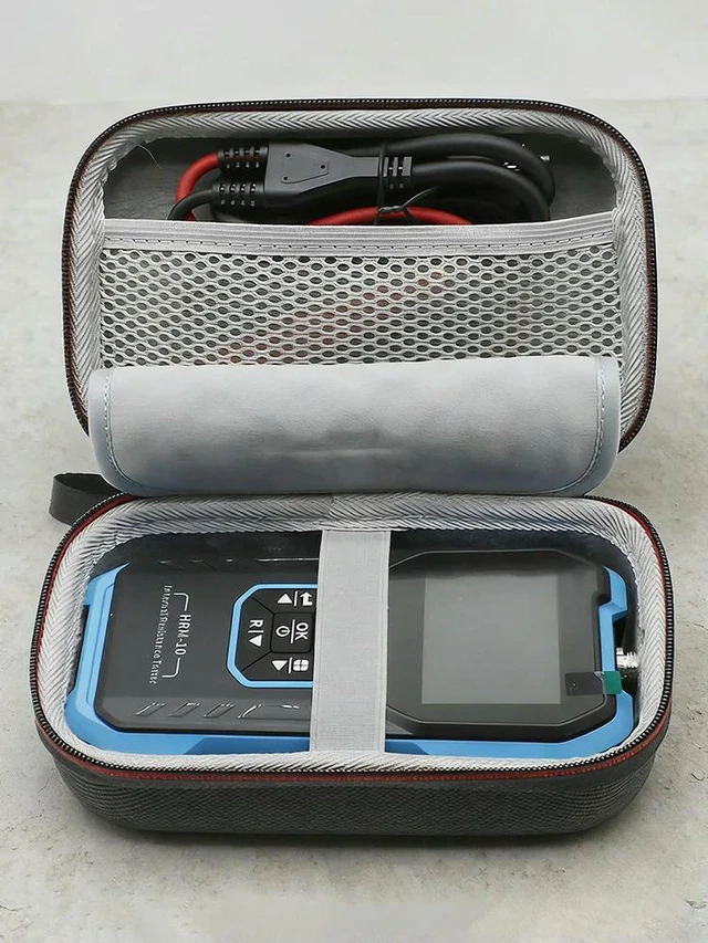 Alt view image 3 of 3 - Hard Protective Case for HRM-10 Voltage Internal Resistance Tester Compact Bag Shockproof Scratch-Resistant Lightweight