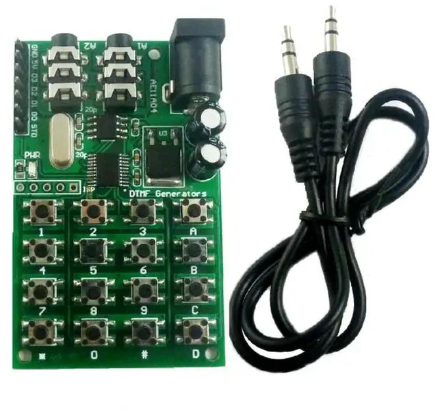Main image of Keypad DTMF Generator Module Audio Encoder Transmitter Board for UNO Pro