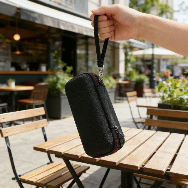 Alt view image 2 of 3 - Carrying Bag with Mesh Pocket & Zipper Travel Organizer Case for P03MI 25000mAh 212W Power Bank