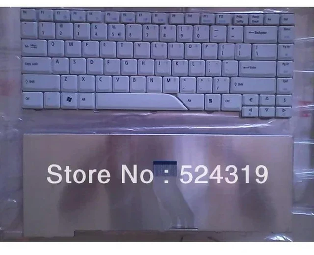 Main image of Laptop Keyboard for 4710g 4520 5315 5520 5720 5920 4720 5320 White US Layout