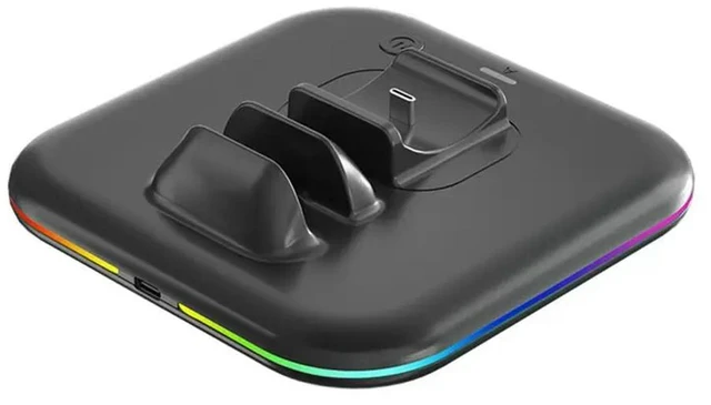 Main image of For Switch 2 Pro Controller Charging Stand 2-In-1 Type-C For Joycon With LED Indicators
