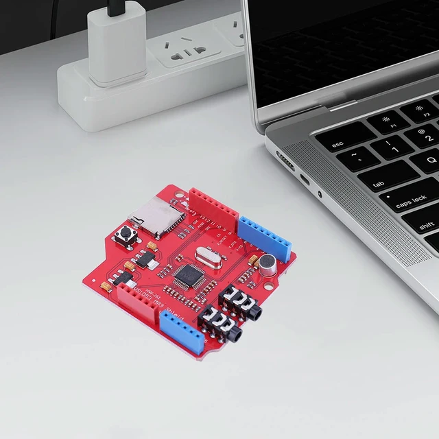 Alt view image 3 of 3 - VS1053 Decode Development Board Module With TF Card Slot MP3 Mini Audio Board Module OGG Real-time Recording for MEGA