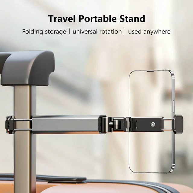 Alt view image 3 of 3 - Universal in Flight Airplane Foldable Hook 360 Degree Rotation Phone Holder for 15/14/13/12 & All Phones