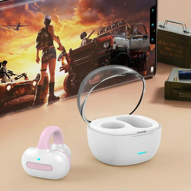 Alt view image 3 of 3 - Earbuds 10MM Dynamic Driver HiFi Stereo Headset with Charging Case Bluetooth-Compatible Bone Conduction Headset