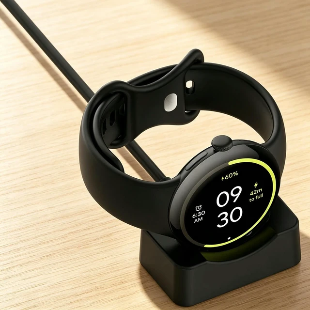 Alt view image 3 of 3 - Quick Charge Docks for Google Pixel Watch 4 Replacement Fast Quick Charges Stand Type-C Powered for Pocket Business Trips Office