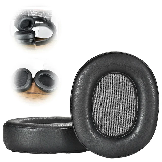 Alt view image 2 of 3 - 1 Pair Replacement Ear Cushion Soft Memory Sponge Headphone Earpads Protein Leather Headset Ear Cushions for COWIN SE7/SE7 PRO