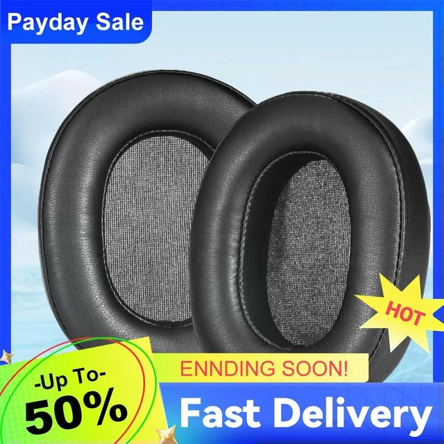 Main image of 1 Pair Replacement Ear Cushion Soft Memory Sponge Headphone Earpads Protein Leather Headset Ear Cushions for COWIN SE7/SE7 PRO