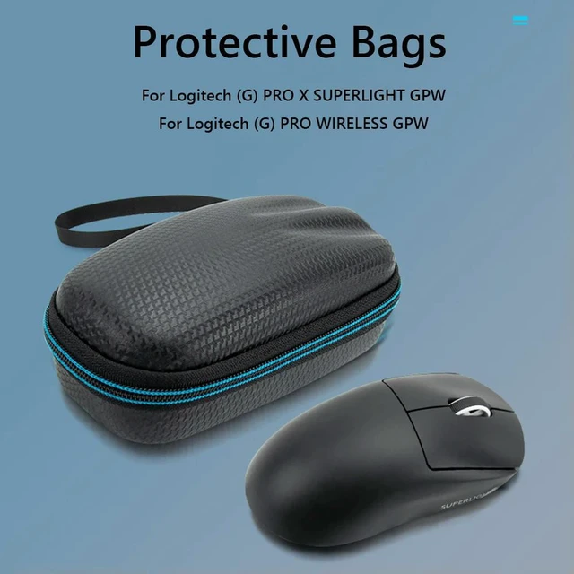 Alt view image 2 of 3 - Waterproof Carrying Cover Case Scratch-proof Hard EVA Mice Bags Mouse Bag for PRO X SUPERLIGHT GPW