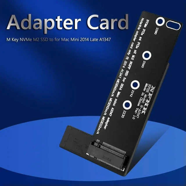 Alt view image 2 of 3 - Adapter Card Cable Extender NVMe M.2 SSD to for Mini 2014 Late A1347 MEGEN2 MEGEM2 MEGEQ2 Adapter Card