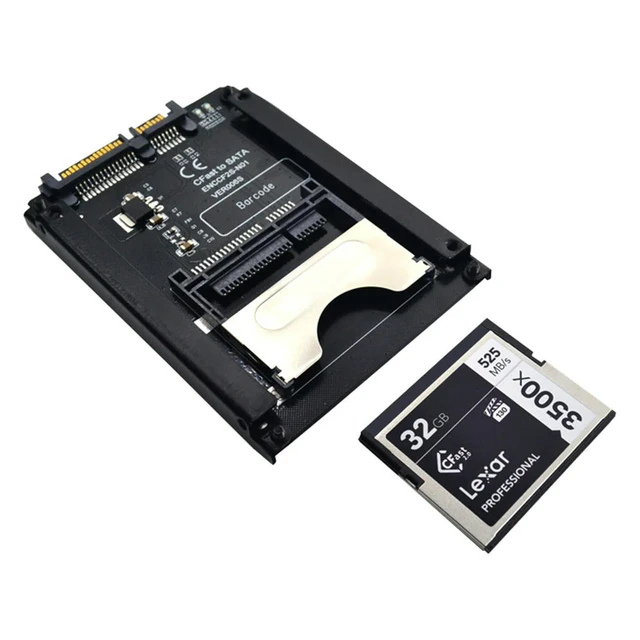 Alt view image 3 of 3 - CFAST to SATA 3.0 Hard Disk Adapter Card 22 Pin SATA CFAST Card Reader Converter