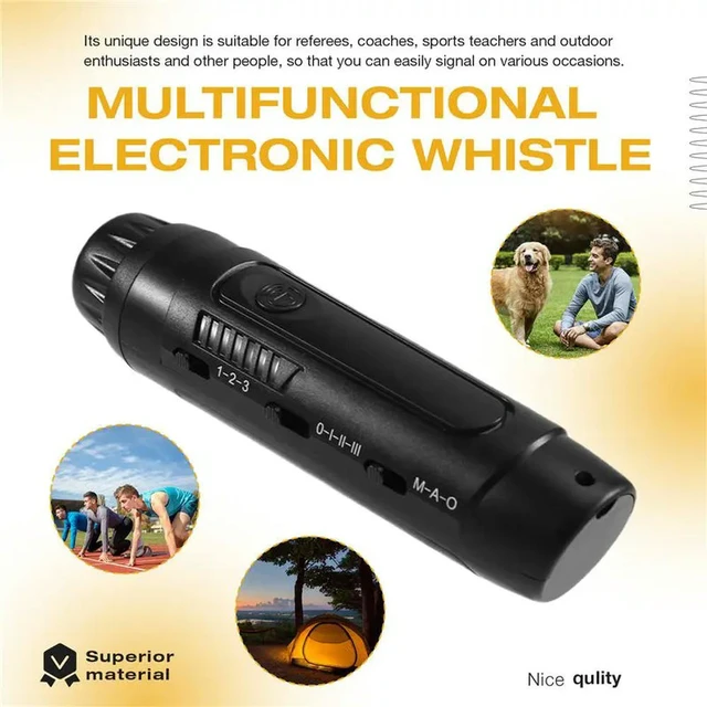 Alt view image 2 of 3 - Handheld Electronic Hand Emergency Whistle For Referees, For Teachers, C Coaches, Soccer Football Volleyball