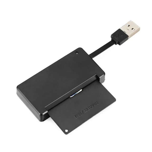 Main image of SIM/CAC Card Reader Plug and Play Memory Card Adapter Compatible for Linux MacOS