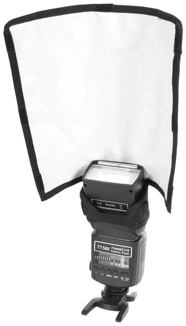 Alt view image 2 of 3 - Foldable Photo Flash Softbox Hot Selling Soft Surface Safety Reflector for Studio Photography Flash Speedlight