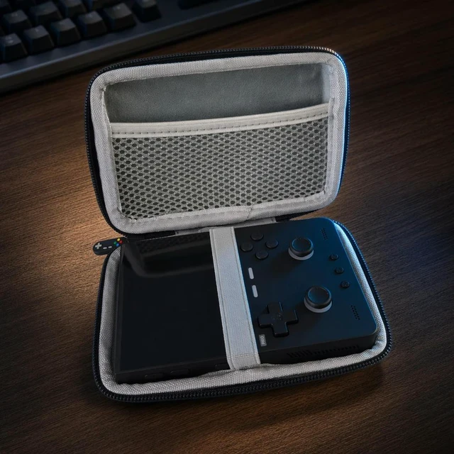 Alt view image 3 of 3 - Hard Shell Gaming Carry Bag for Brick Pro EVA Dual Compartment Velvet Lining
