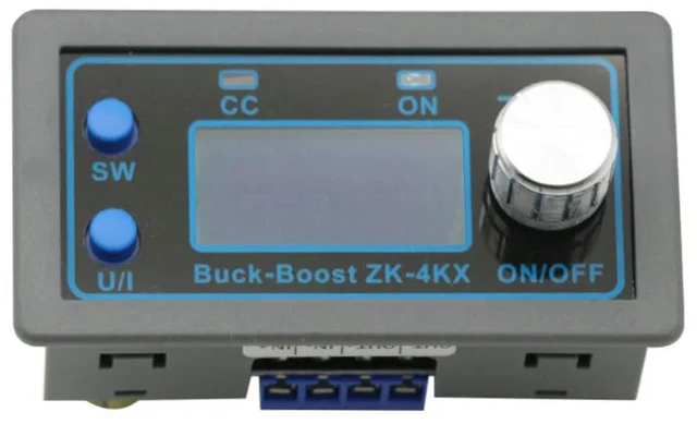 Main image of DC DC Buck Boost Converter CC CV 0.5-30V 4A 5V 6V 12V 24V Power Module Adjustable Regulated Module Board For
