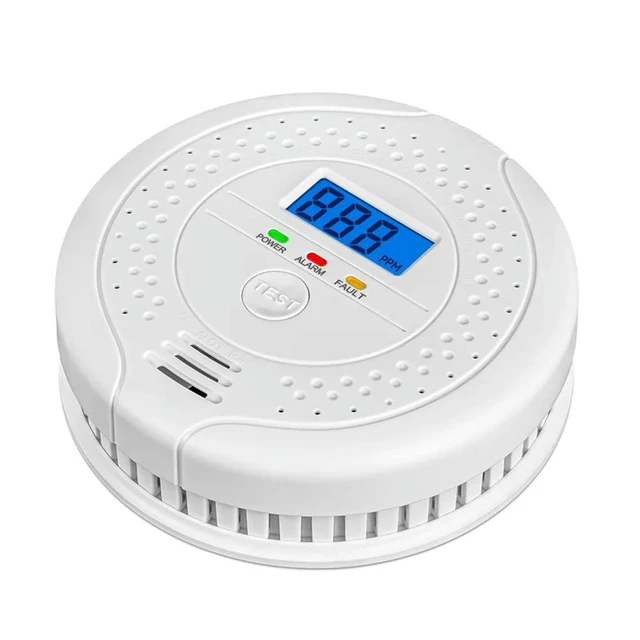 Alt view image 2 of 3 - CO Alarm Sensor Carbon For Home Kitchen High Sensitive Warning LCD Display CO Alarm Carbon Monoxide Alarm Detector