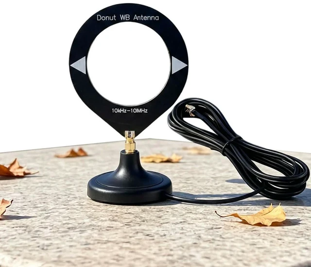 Main image of Magnetic Loop Antenna with Low Impedance Converter SDR Mini Circle Antenna for All Model Radios Walkie Talkies SDR Stations